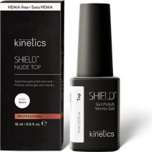 Kinetics Shield Milky Nude Top Coat Yapışkan Katsız 15ML