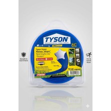 Tyson Tırpan Misinası Altıgen Tip Ot Biçme Misinası  32 Metre 4.00 mm Kod : Tys 9703