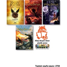 Yapı Kredi Yayınları Harry Potter Lanetli Çocuk Zümrüdüanka Yoldaşlığı Ölüm Yadigarları Ateş Kadehi