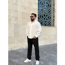 Peerless Store Yıkamalı Modal Kumaş Oversize Gömlek