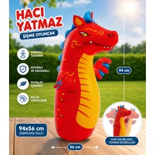 Mubx Büyük Boy Hacı Yatmaz 94CM Devrilmez Şişme Çocuk Boks Oyuncağı