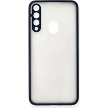 Newface Huawei Y6P Kılıf Montreal Silikon Kapak - Lacivert