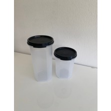 Tupperware Oval Yuvarlak 2li 440ML ve 650ML
