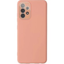 Newface Samsung Galaxy A53 5g Kılıf Lansman Glass Kapak - Pembe