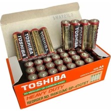 Toshiba Aa Kalem Pil 40 Adet – Uzun Ömürlü Güçlü Performans