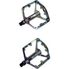 NCR Alüminyum, Rulmanlı, Çivili Çok Renkli Rainbow Bisiklet Platform Pedal