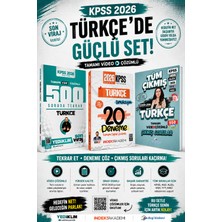 Anla Kazan Yayınları Yediiklim 2026 Kpss Türkçe 500 Soruda Genel Tekrar Kampı & Indeks Kpss Türkçe 20 Deneme & Dizgi Kitap Kpss Türkçe Çıkmış Sorular Seti