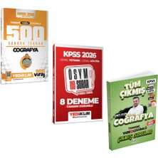Anla Kazan Yayınları Yediiklim 2026 Kpss Coğrafya 500 Soruda Genel Tekrar Kampı & Dizgi Kitap Kpss Coğrafya Çıkmış Soru & Yediiklim Kpss Genel Yetenek Genel Kültür 8 Deneme Seti
