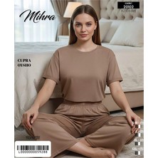 Alfa Aksesuar 03 Mihra 20102 Kadın Oysho Kısa Kol Pijama Takımı