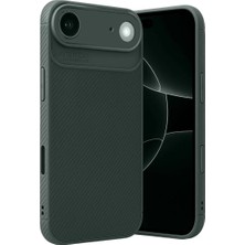 Newface Apple iPhone 17 Air Auto Focus Karbon Kapak - Koyu Yeşil
