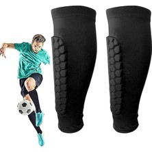 Futbol Kaval Koruyucuları, 2'li Paket Baldır Koruma Ekipmanı, Futbol Kaval Koruyucu Çpları Köpük Destekli, Baldır Sıkıştırma Kollukları, Futbol Maçları, Koşu ve Bisiklet Için