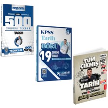 Anla Kazan Yayınları Yediiklim 2026 Kpss Tarih 500 Soruda Genel Tekrar Kampı & Dizgi Kpss Tarih Çıkmış Soru & Kpss Tarih Deneme Seti