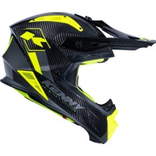 Kenny Racing Titanium Karbon Kask Graphic Neon Sarı