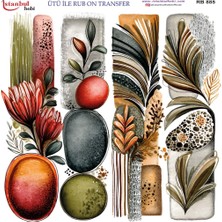 İstanbul Hobi Ütü ile Rub On Transfer Kağıdı 30X30CM RB-885