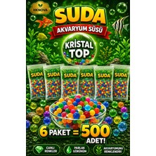 Hk Nova Hknova 6 Paket Suda Büyüyen Su Maymunu 500 Adet Renkli Eğlenceli Hediye Oyuncak