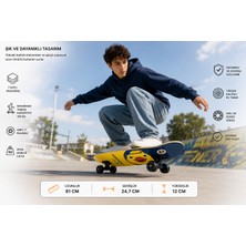 Mubx Fenerbahçe Lisanslı Kaykay 81 cm Abec-7 Profesyonel Skateboard