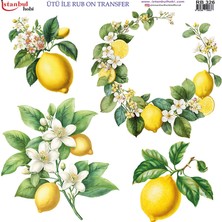 İstanbul Hobi Ütü ile Rub On Transfer Kağıdı 30X30CM RB-326
