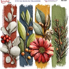 İstanbul Hobi Ütü ile Rub On Transfer Kağıdı 30X30CM RB-897