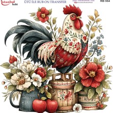 İstanbul Hobi Ütü ile Rub On Transfer Kağıdı 30X30CM RB-554