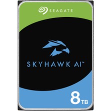 Skyhawk ST8000VE001 3.5" 8tb 7200RPM 256MB Sata (Tr Seagate Garantili) 7/24 Harddisk