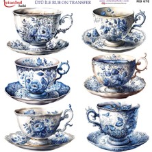 İstanbul Hobi Ütü ile Rub On Transfer Kağıdı 30X30CM RB-670