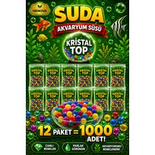 Hk Nova Hknova 12 Paket Suda Büyüyen Su Maymunu 500 Adet Renkli Eğlenceli Hediye Oyuncak