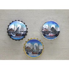 Colezium Istanbul Temalı Metal Magnet ALK4339