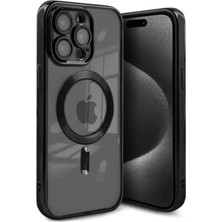 Mudanis Apple Iphone 15 Pro Max Kılıf Kross Magneticsafe Kapak - Siyah