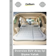 Carlburn #yatak Konforlu Kamp Karavan Ortopedik Kadife Oversize Suv Araç Içi Şişme Yatak 175X135X15 cm