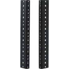 Cekar Store Rackworks Ağır Hizmet Çelik Raf Ray Seti; 6u Raf Boyutu (GRW-RACKRAIL-06U)