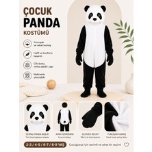 Skycott Çocuk Panda Kostümü Hayvan Kostümü