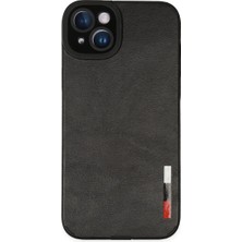 Mudanis Apple Iphone 14 Plus Kılıf Loop Deri Silikon - Siyah