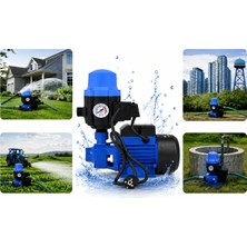 Optivex Su Pompası Hidromat Pompalı Otomatik Paket Hidrofor Su Motoru Bahçe Pompası 0.75HP