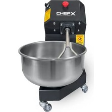 Chefx Hamur Yoğurma Makinesi 10 kg Un ile 15 kg Hamur 0,25 kW Güçlü Motor ve Paslanmaz Çelik Yapı
