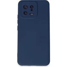 Mestore Xiaomi Mi 13 Kılıf Nano Içi Kadife Silikon - Lacivert