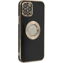 Mestore Apple Iphone 12 Pro Max Kılıf Store Silikon - Siyah