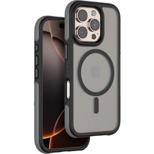 Mestore Venco Apple Iphone 16 Pro Max Orbit Magsafe Kapak - Siyah