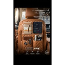 Uydee Araç Içi Organizer Tablet Tutucu Oto Koltuk Arkası Düzenleyici Çok Cepli Araba Içi Telefon Tablet Askılığı  Araba Içi Düzenleyici Cepli Organizer