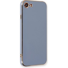 Mestore Apple Iphone 7 Kılıf Volet Silikon - Mavi