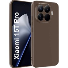 Mestore Xiaomi Mi 15T Pro First Silikon - Kahverengi