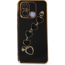 Mestore Xiaomi Redmi 12C Kılıf Esila Silikon - Siyah