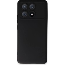 Mestore Xiaomi Poco X6 Pro Kılıf Nano Içi Kadife Silikon - Siyah