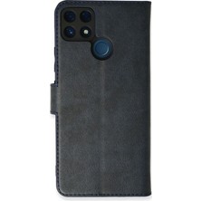 Mestore Realme C25 Kılıf Trend S Plus Kapaklı Kılıf - Lacivert