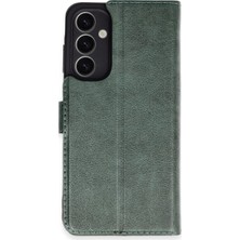 Mestore Samsung Galaxy A25 5g Kılıf Trend S Plus Kapaklı Kılıf - Yeşil