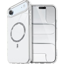 Mestore Apple Iphone 17 Air Live Diamond Magsafe Kapak - Şeffaf