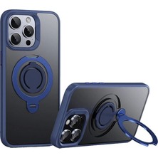 Mestore Joko Apple Iphone 15 Pro Max Avatar 360 Dönen Magsafe Kapak - Lacivert