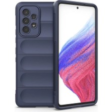 Mestore Samsung Galaxy A53 5g Kılıf Optimum Silikon - Lacivert
