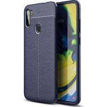 Mestore Samsung Galaxy A11 Kılıf Auto Focus Kapak - Lacivert