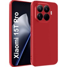 Mestore Xiaomi Mi 15T Pro First Silikon - Kırmızı