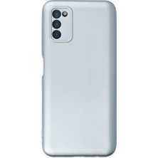 Mestore Samsung Galaxy A03S Kılıf Nano Içi Kadife Silikon - Sky Blue